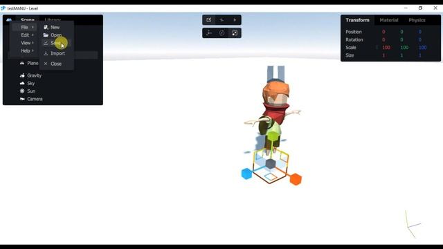 MANU Game Engine Alpha test смотреть онлайн