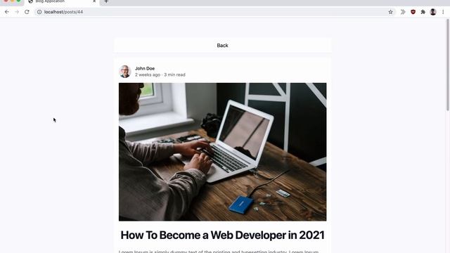 Part 5 - Comments Section [How To Create a Blog with Laravel Series] смотреть онлайн