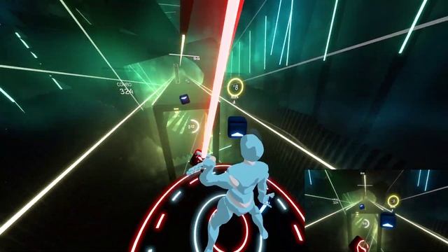 Beat Saber - Blue Monday (New Order - Orgy) Yazer Hard "inVR & 3rd person view" смотреть онлайн