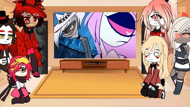 ? Hazbin Hotel React to Addict _ Angel Dust? | Hazbin Hotel - Gacha | P I N K смотреть онлайн