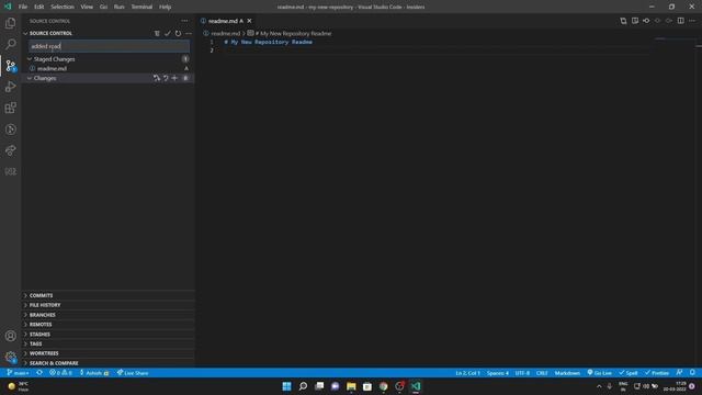 How to create a Github repository | Source Control смотреть онлайн