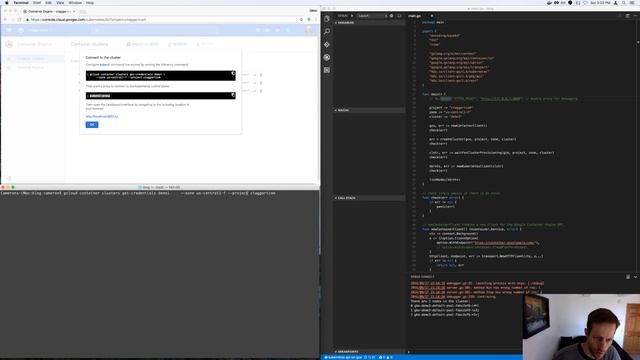 Accessing Kubernetes API on Google Container Engine смотреть онлайн
