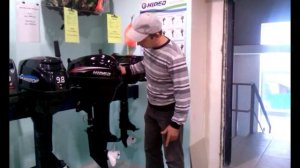 Мотор лодочный Hidea 9,9 (15) л.с. 2х тактный, обзор