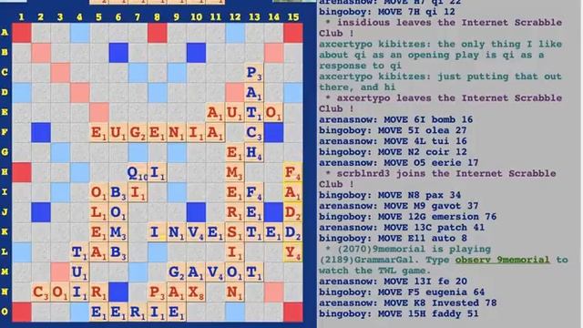 Expert Scrabble Game #7 vs. Sean Wrona смотреть онлайн