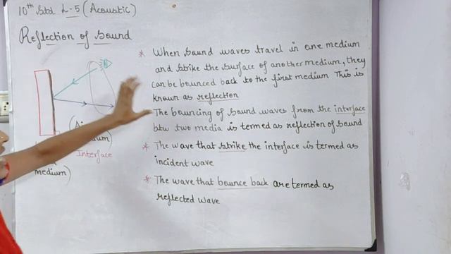 Reflection of sound waves concept Lesson 5 Acoustics смотреть онлайн