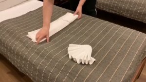 Способы складывания полотенец для гостиничного номера