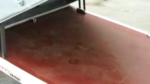 Подъемный каркас на прицеп для снегохода. смотреть онлайн