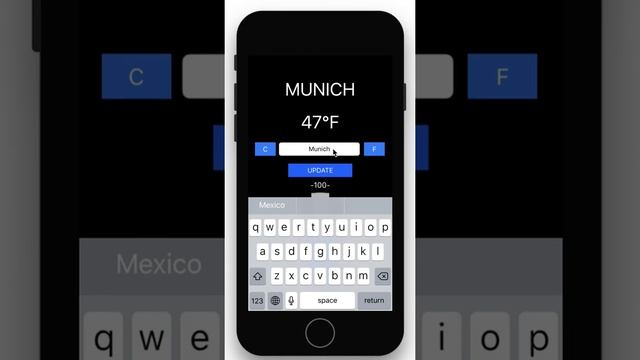 WHAT TEMP APP (Retreives JSON data from OpenWeatherMap API) смотреть онлайн