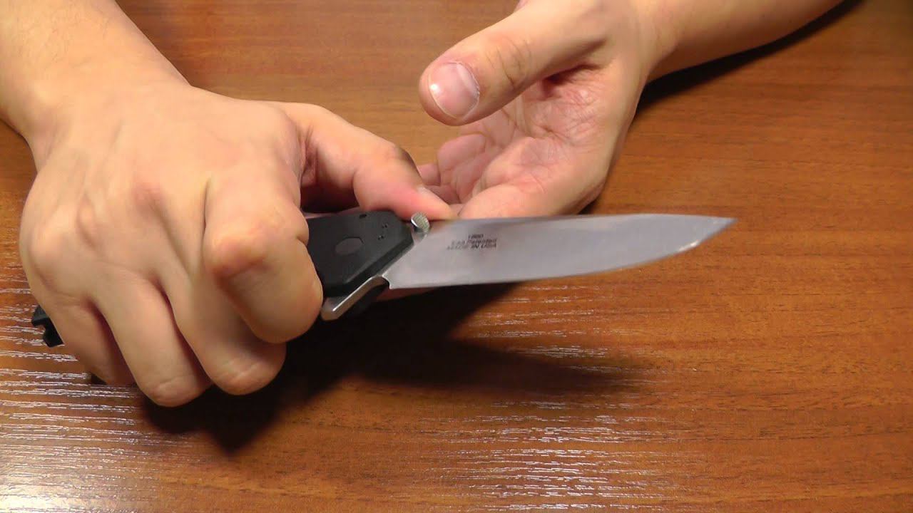 Нож Kershaw 1860 Piston длинный легковес. смотреть онлайн