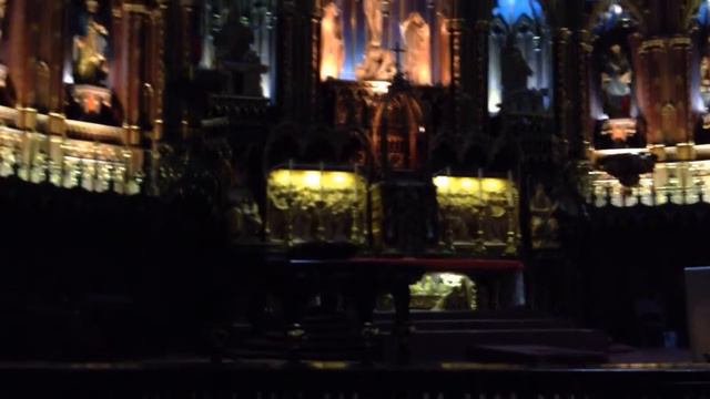 Notre Dame Basilica in Montreal смотреть онлайн
