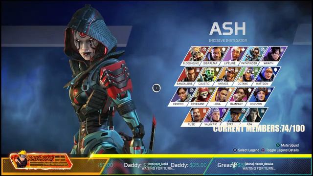 🔴Apex Legends Live: New Rank Split | Top 3 on Ash PS | Mic Check ? смотреть онлайн