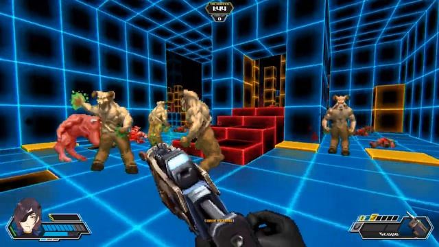 The Space Pirate (Beta) - Bounty Hunt Mode - Doom Mod Gameplay смотреть онлайн