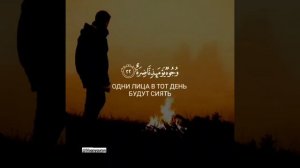 Сура 75 Аль-Къийама(Воскресение) чтец Арби Аш-Шишани