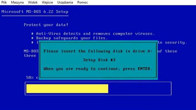 Instalacja MS-DOS смотреть онлайн