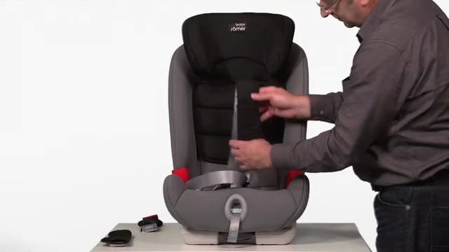 Britax Römer Advansafix III SICT | как снять ремни смотреть онлайн