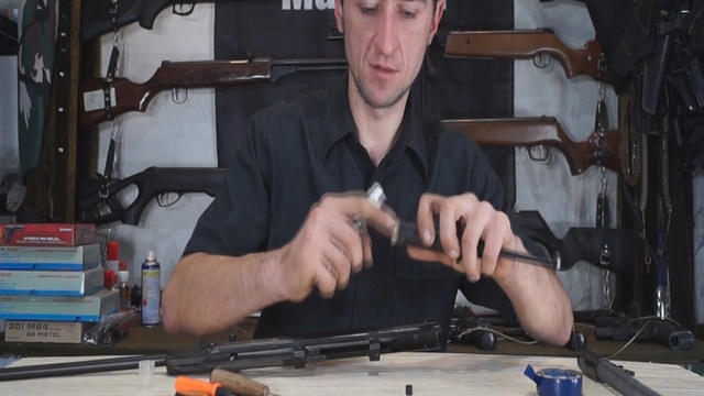 МР512, замена пружины, манжеты, перепуска ствола, расточка задника