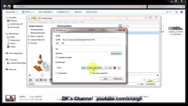 Camcorder als Audiorecorder - Tutorial, VLC смотреть онлайн