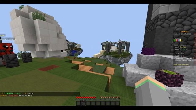 Minecraft BedWars Соло игра смотреть онлайн