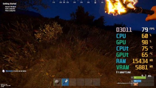 GeForce GTX 1660 -- Intel Core i5-12400F -- Rust FPS Test i5-12400