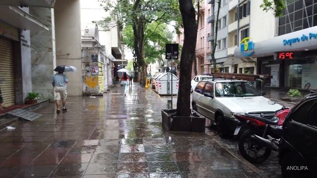 Centro De Porto Alegre - Brasil ?? Rio Grande Do Sul - Walking Brazil 4K ANOLIPA