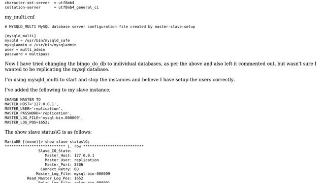 'Could not find first log file name in binary log index file' смотреть онлайн