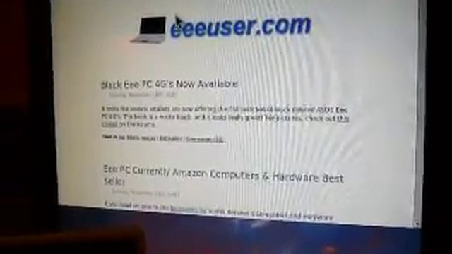 Eee PC with external display смотреть онлайн