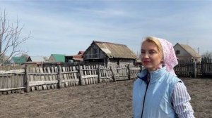 РАННЯЯ ВЕСНА В ДЕРЕВНЕ/ДЕЛАЕМ ВЫГУЛ ДЛЯ КУР/ПЛАНИРУЕМ БУДУЩИЙ ОГОРОД