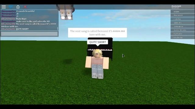 Roblox- Piano Keyboard- Minecraft, Wrecking Ball and Demons (Sheets!) смотреть онлайн