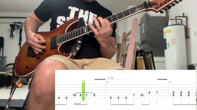 Slayer Raining Blood Guitar Tab смотреть онлайн