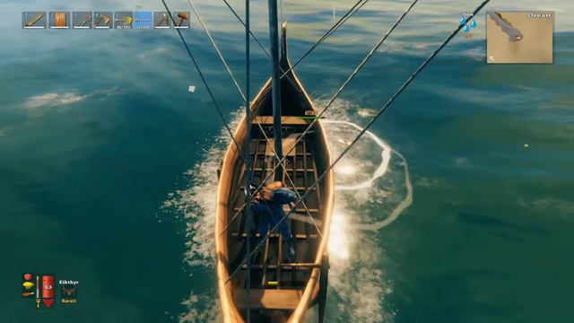 Erste Begegnung mit dem Krustentier(Kraken?) - Valheim/Community-Server смотреть онлайн
