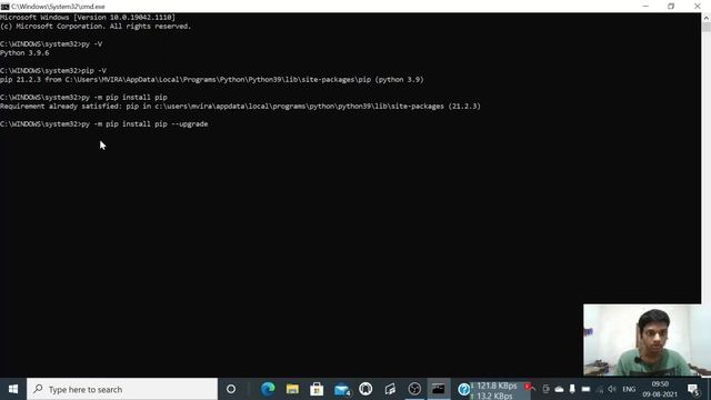 How to install pip ।। python, modules, libraries, using cmd смотреть онлайн