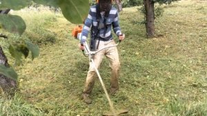STIHL FS 450 work