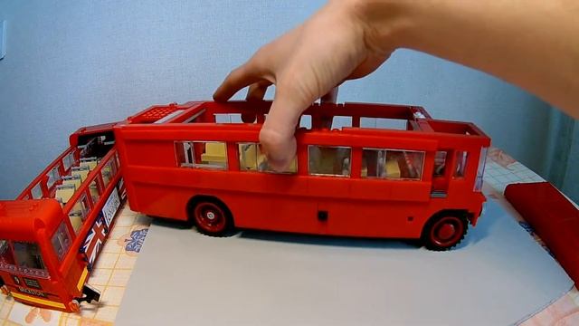 Lepin. 21045. Китайский конструктор Лондонский автобус смотреть онлайн