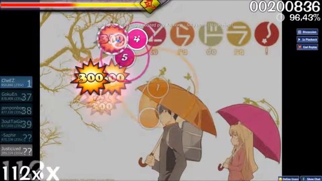 osu! - Yui Horie - Silky Heart(Toradora!) [Minori-Hard](2nd Try) смотреть онлайн