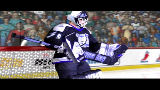 NHL 2002 Gameplay Mighty Ducks of Anaheim vs Tampa Bay Lightning смотреть онлайн