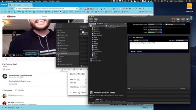 Convert Movie File to MP3 Automation смотреть онлайн
