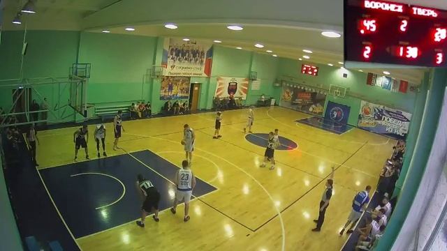 31.03.18 Баскетбол. Мужчины. Первенство ЦФО. БК"Воронеж" - БК "Тверь". Воронеж. СКЦ "Согдиана" смотреть онлайн