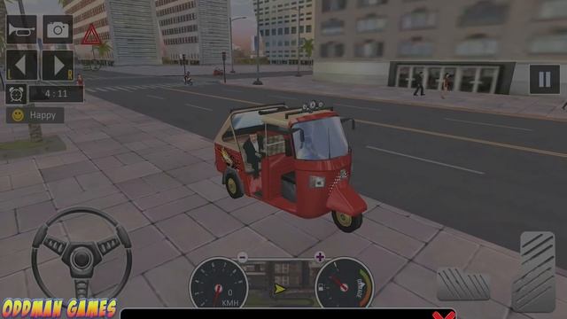 Tuk Tuk Auto Rickshaw Driving Simulator - Crazy Taxi Driver! Android gameplay смотреть онлайн