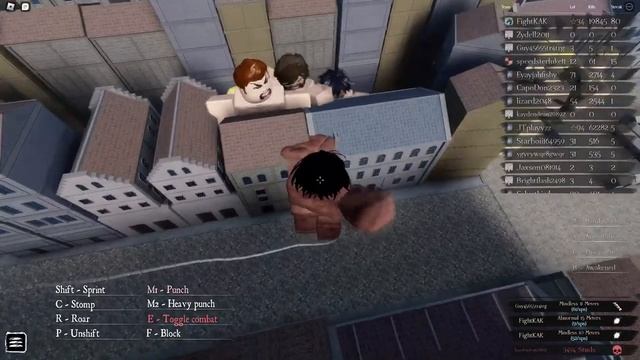 (Roblox) Attack On Titan: Vengeance | Shifter Experience смотреть онлайн