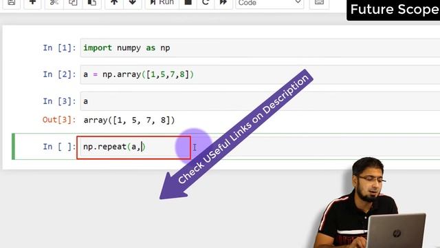#12 Numpy Tile & Repeat Functions | Numerical Python Tutorial | in Hindi/Urdu (AI Series) смотреть онлайн