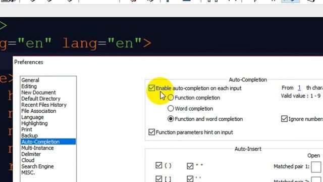 How To Enable Auto Completion In Notepad++ смотреть онлайн