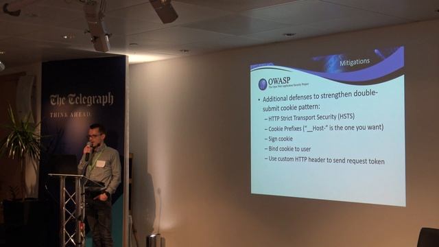 Bypassing CSRF Protections: A Double Defeat of the Double-Submit Cookie - David Johansson смотреть онлайн