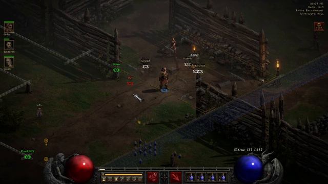 D2R Diablo 2 Resurrected (Barb PVP Gameplay) смотреть онлайн