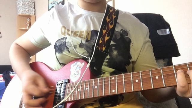 Queen - Dont Stop Me Now guitar cover смотреть онлайн