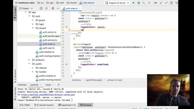 live recording about NGXS Code Example 2020 04 15 смотреть онлайн