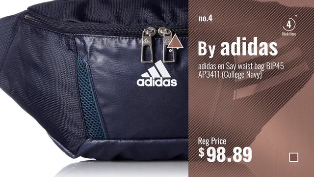 Top 10 Adidas Waist Packs [2018]: adidas waist bag 2L 47303 01 (Black) смотреть онлайн