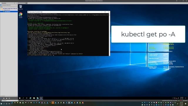 Install Kubernetes in Windows Server 2019 Hyper-V with Minikube смотреть онлайн
