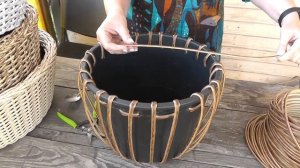 ПЛЕТЕНИЕ ИЗ ИСКУССТВЕННОГО РОТАНГА: Нарезка рабочих лент