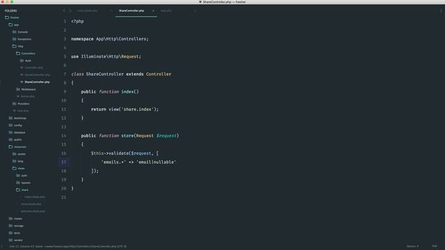 Snippet: Multiple Input Validation in Laravel смотреть онлайн
