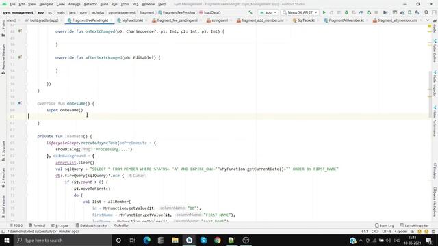 Gym Management App Part - 24 : Fee pending смотреть онлайн